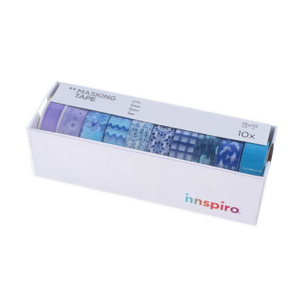 Cintas masking tape serie ultramarl. Set 10 u.