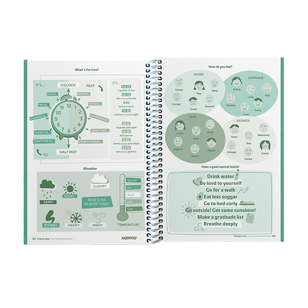 Agenda Planet semana vista primaria Additio A5