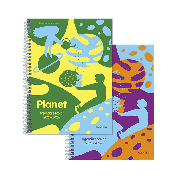 Agenda Planet semana vista primaria Additio A5