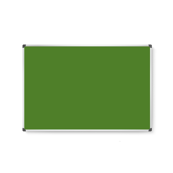 Tablero corcho tapizado 760 100x120 cm Verde osc.