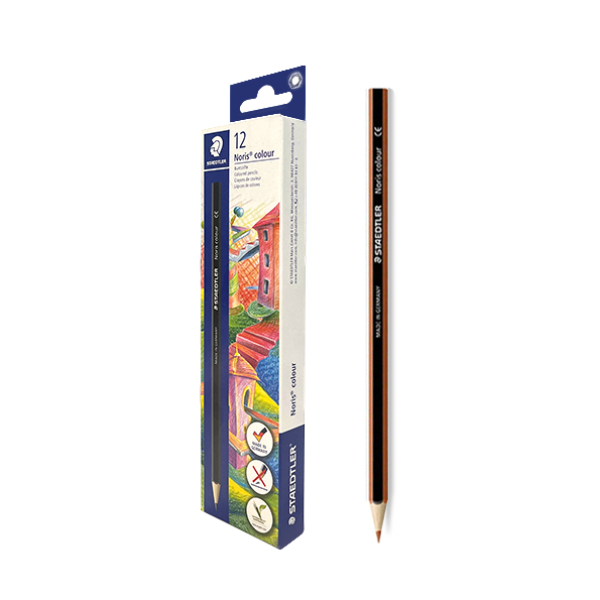 Lápiz Staedtler colour 185 Marrón claro. Caja 12 u.