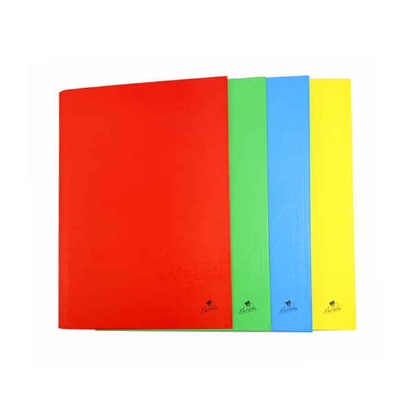 Carpeta 4 anillas 40 mm cartón forrado plastif. mate