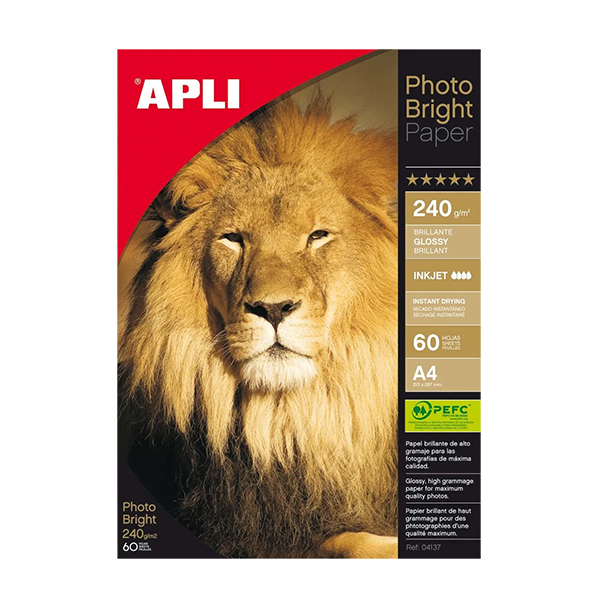 Apli photo bright A4 60 h. 240 g