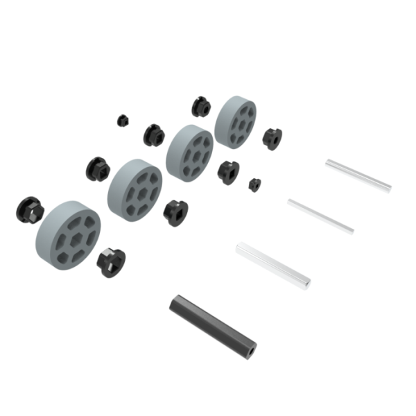 Vex V5 Ruedas flexibles durómetro 60A
