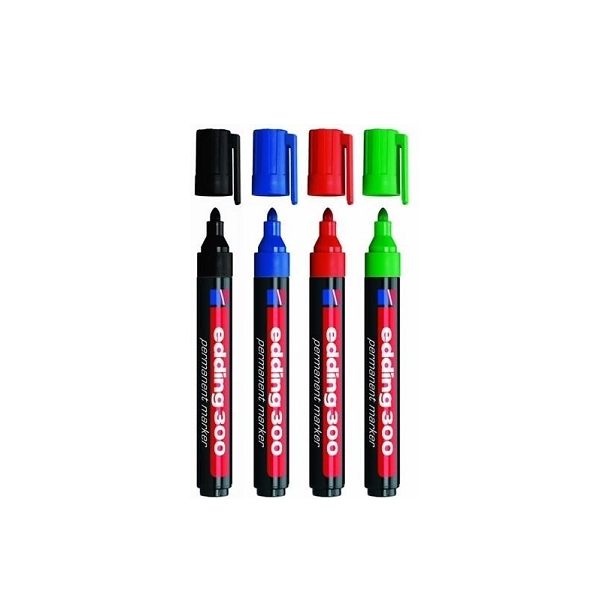 Marcador permanente Edding 300