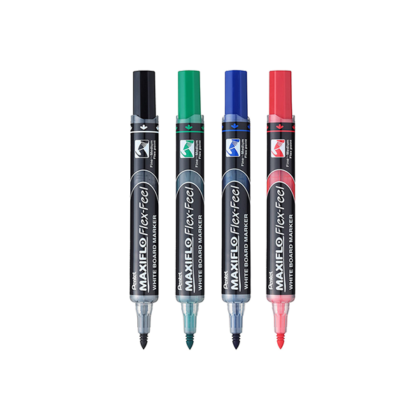 Pentel maxiflo flex-feel punta flexible