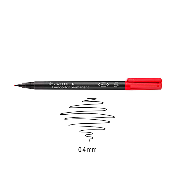 Marcador perman. Staedtler Lumocolor 313