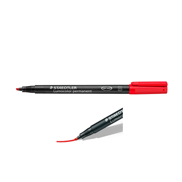 Marcador perman. Staedtler Lumocolor 314 12,5 mm