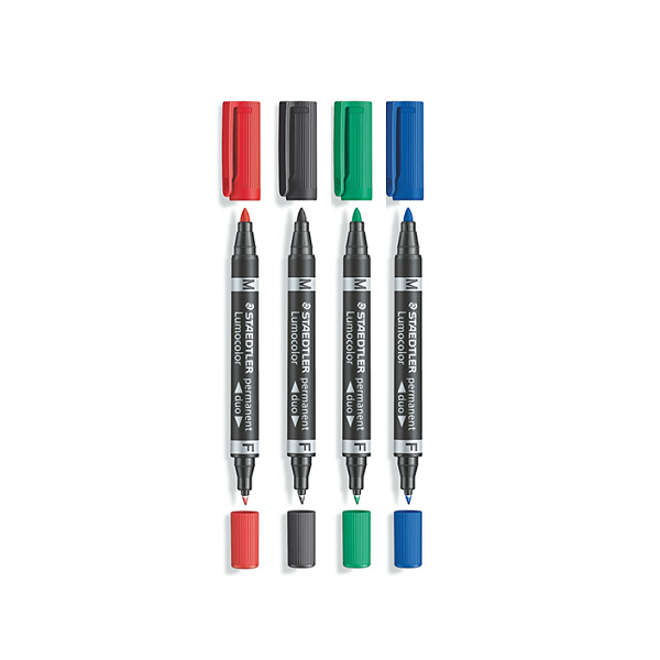 Staedtler lumocolor permanente doble punta