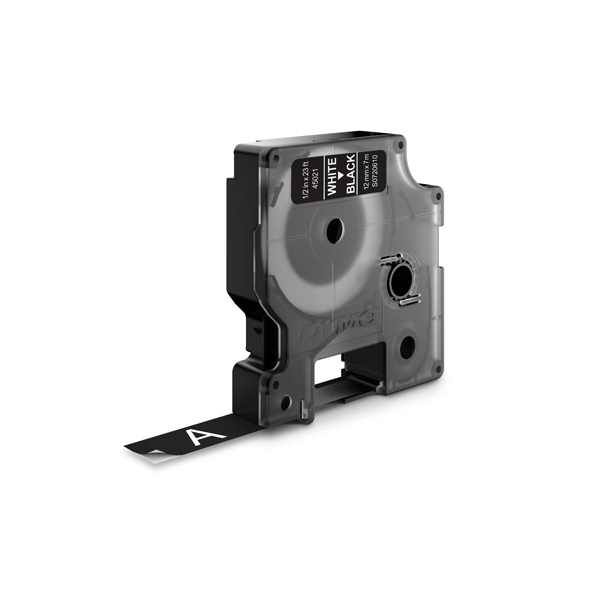 Cinta Dymo Standard D1 12 mm x 7 m Blanco/Negro