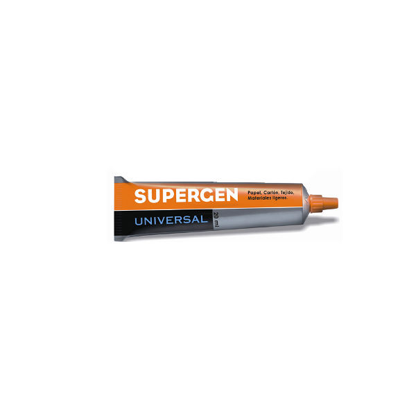 Tubo pegamento Supergen universal 20 ml