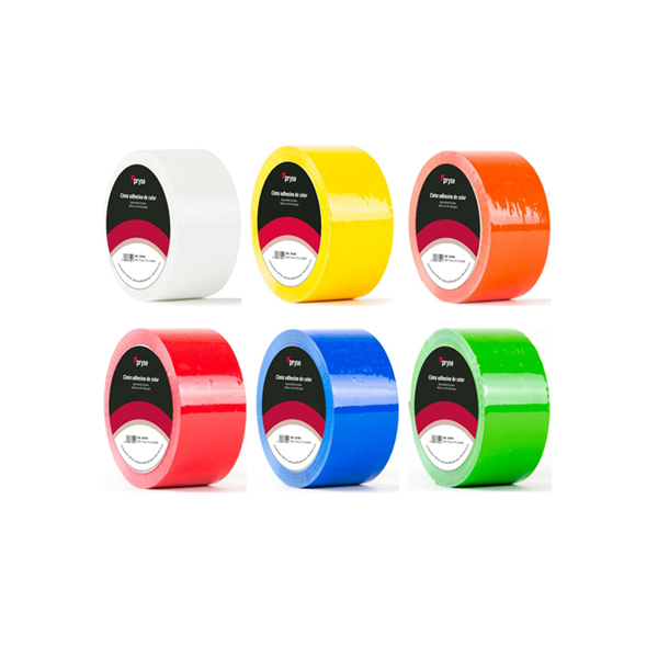 Cinta adh. colores 48 mm x 63 m