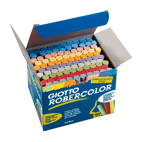 Tiza Giotto robercolor color surt. Caja 100