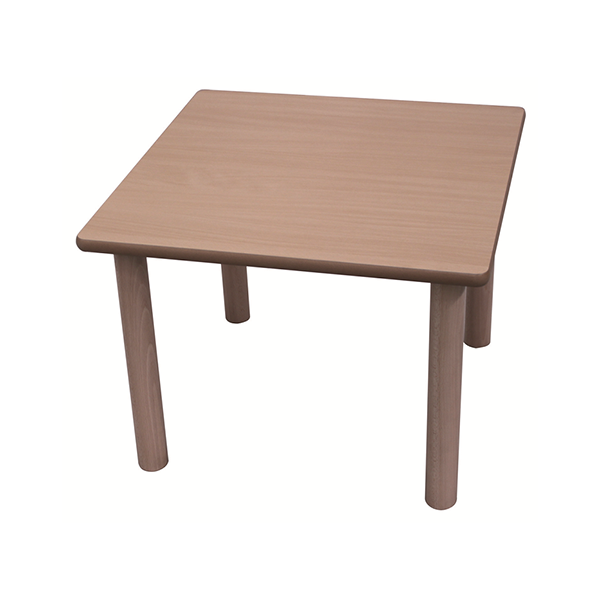 Mesa cuadrada 80x80 cm T0 alt. 40 cm