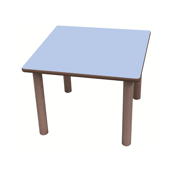 Mesa cuadrada 80x80 cm T3 alt. 59 cm