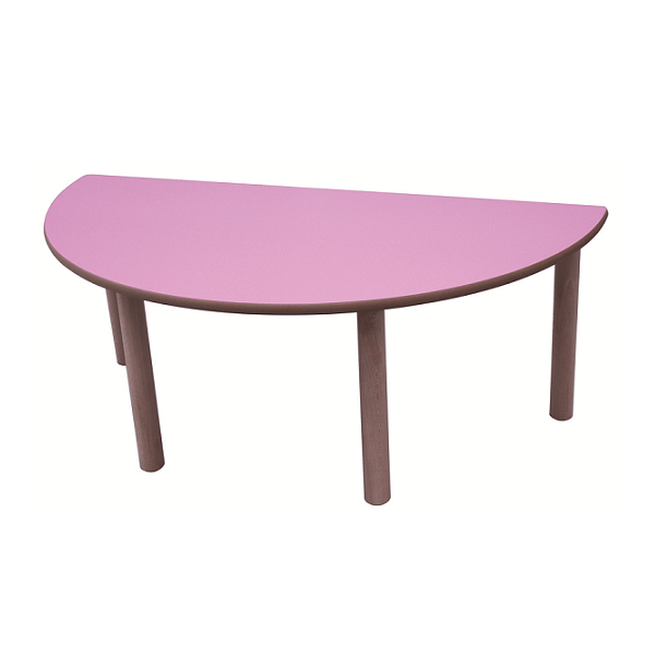 Mesa semiredonda 120 cm T0 alt. 40 cm
