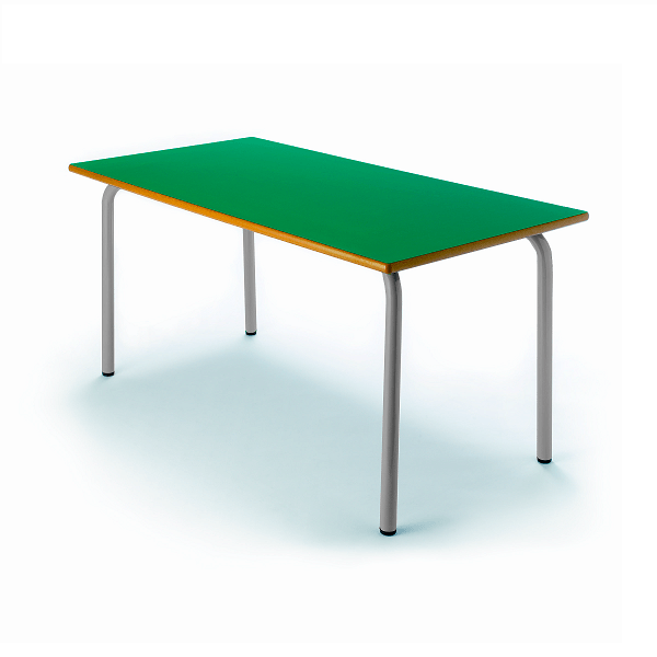 Mesa rect. 207 - 120x60 cm pata gris alt. 60
