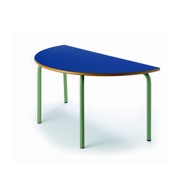 Mesa semicircular 208 - 110x55 cm pata verde alt.54