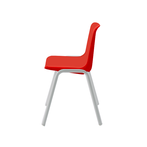 Silla inf. 209 alt. 26 y 32 cm pata gris