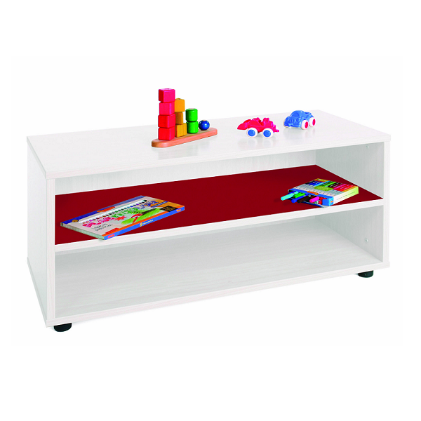 Mueble estantería blanco