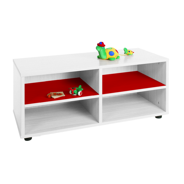 Mueble 4 casillas blanco