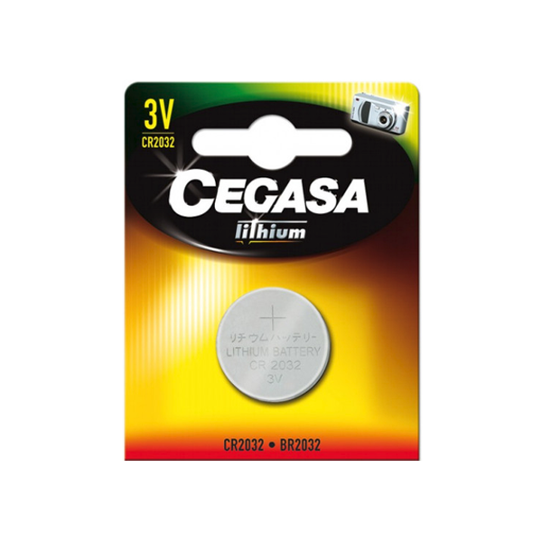 Pilas botón Cegasa Lithium CR2032 3V