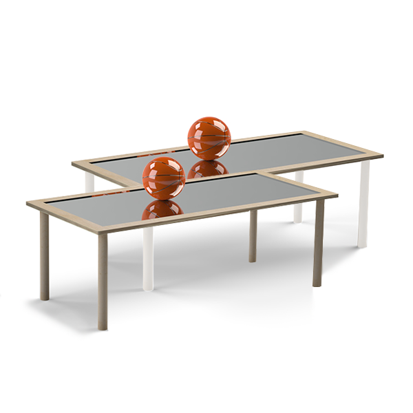 Mesa con espejo 120x60 cm T1