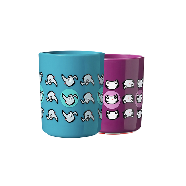 Vaso antivuelco Super Cup 190 ml