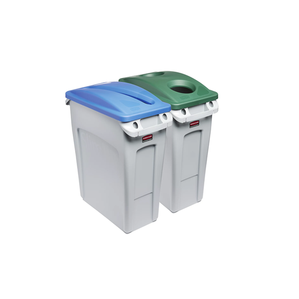 Tapa reciclaje contenedor slim jim