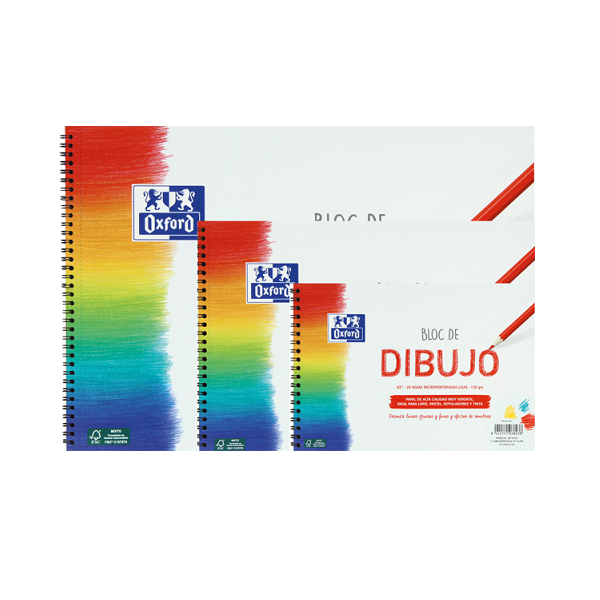 Bloc dibujo Oxford 20 h. 130 g