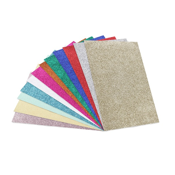 Cartulina purpurina 50x65 cm Pack 5 h.