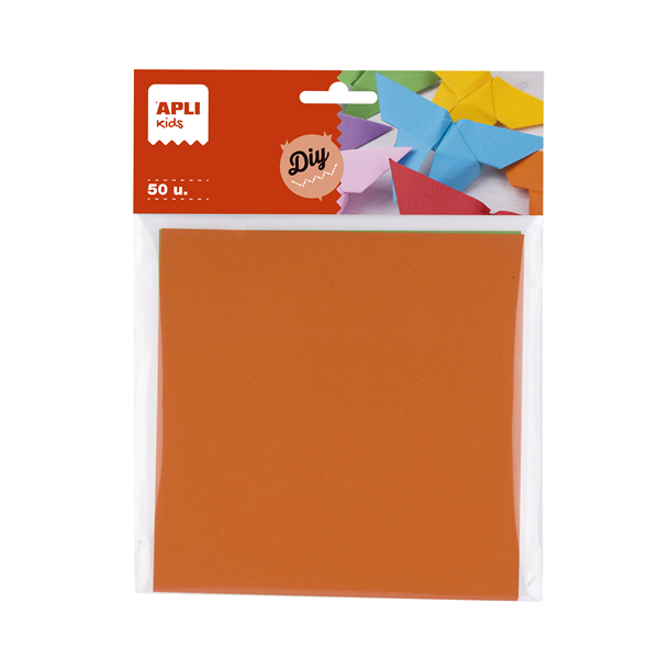 Papel origami colores surtidos 15x15 cm