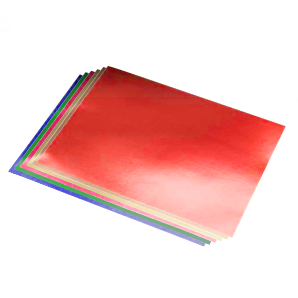 Cartulina metaliz. surtido 50x65 cm Pack 5