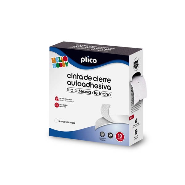 Cinta cierre autoadh. Plico 10 m (M/H)