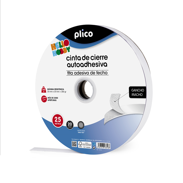 Cinta cierre autoadh. Plico 25 m (M)