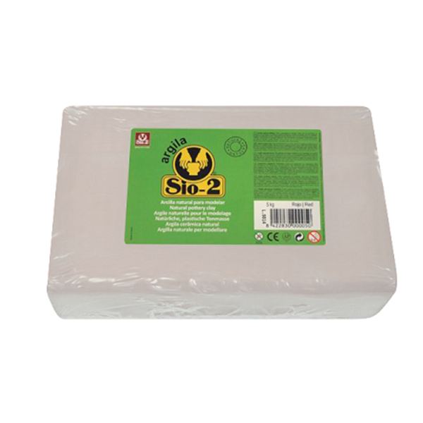 Arcilla blanca Sio-2 pastilla gde. 12,5 kg