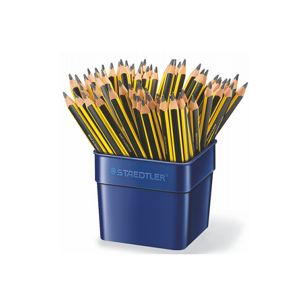 Lápiz Staedtler Noris HB 119 jumbo. Bote de 72