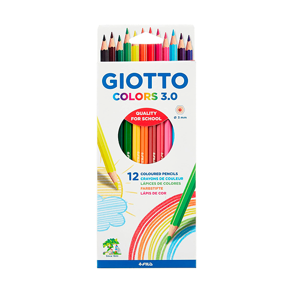 Giotto Colors 3.0 Estuche de 12 u.