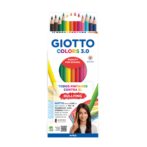 Giotto Colors 3.0 Estuche de 12 u.