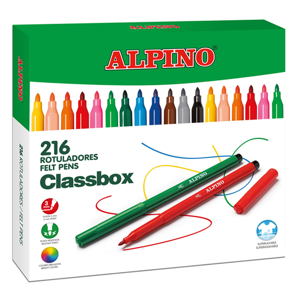 Alpino Plastilina Kit de 24 Unidades