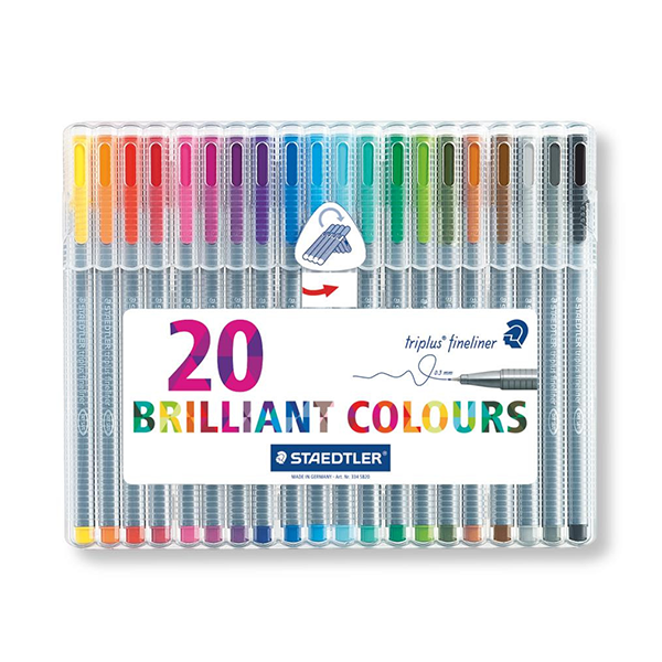 Staedtler Triplus 334 Fineliner 20 u.