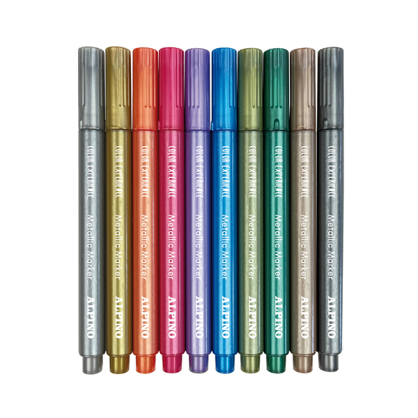 Rotulador Alpino color experience metallic marker