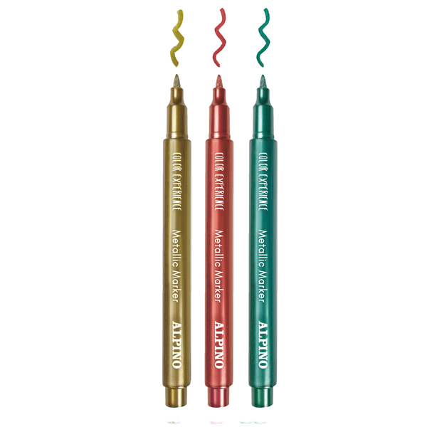 Rotulador Alpino color experience metallic marker