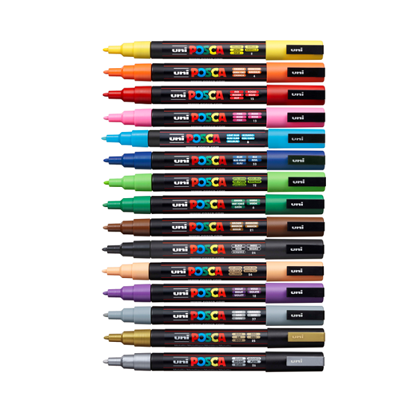 Uni posca PC-3M unicolor