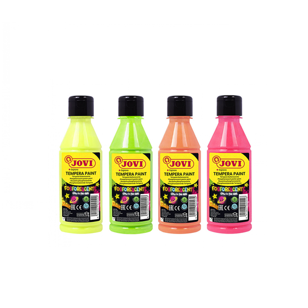 Témpera fosforescente Jovi 250 ml