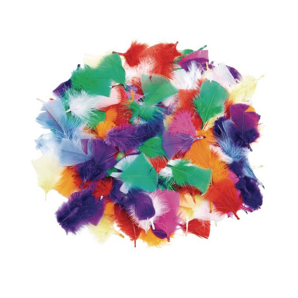 Plumas arco iris