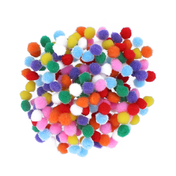 Pompones 10 mm Bolsa 200 u.