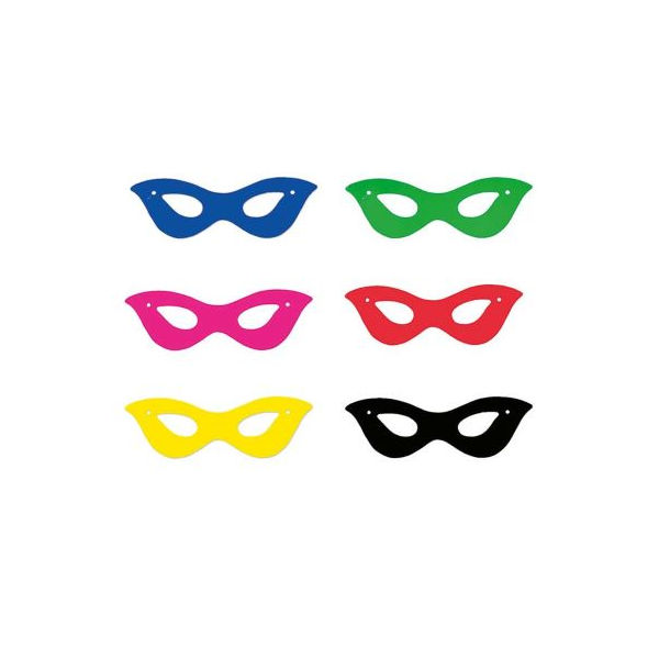 Antifaces masks 6 modelos diferentes