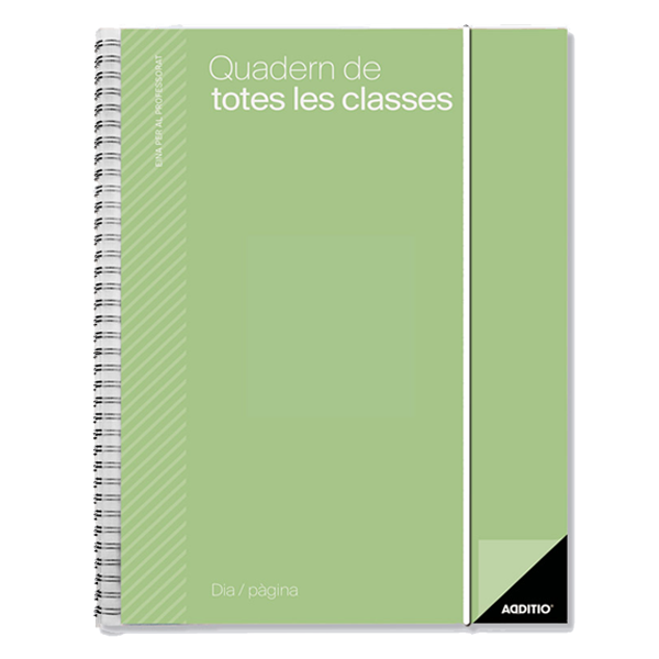 Cuaderno todas las clases Additio 22,5x31 cm.