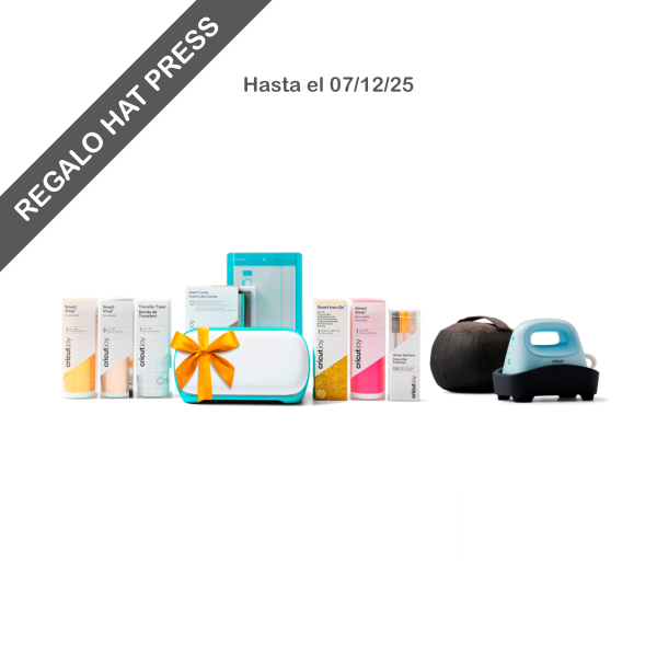 Cricut Joy + bundle regalo + OFERTA HAT PRESS REGALO